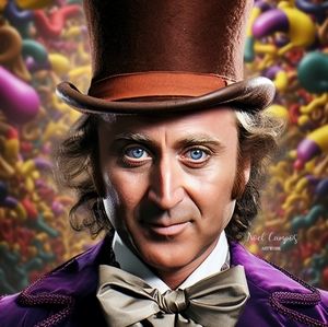 Willy Wonka Art by Noel Campos